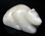 "Patient Bear" -  Itlaiian Crystal Alabaster