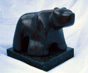 Seeker 5/100, Limited Edition Bronze. Right front view.