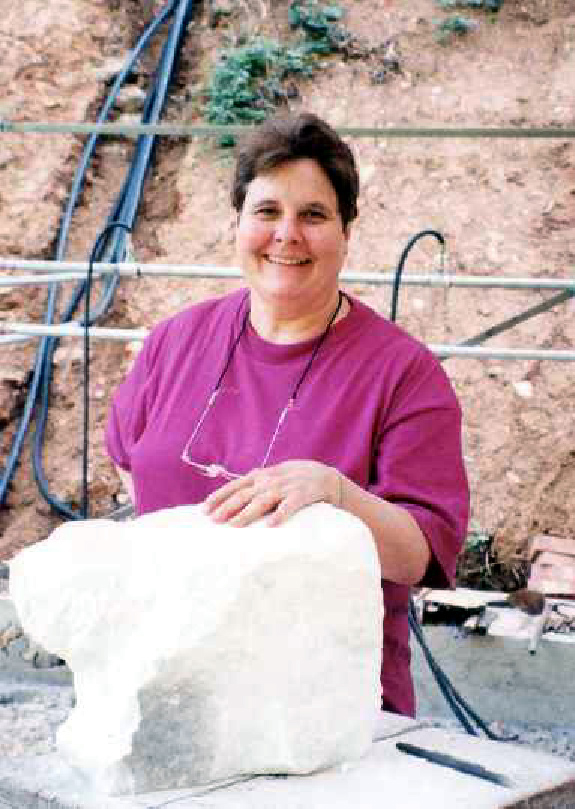 Sculptor J. Gail Geer. Click for resume.